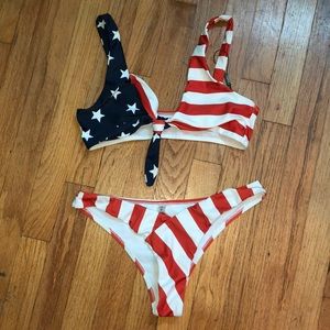American Flag Bikini